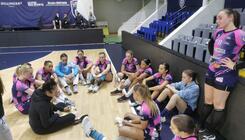 Nos filles de la section handball s'inclinent aux championnats interacadémiques.